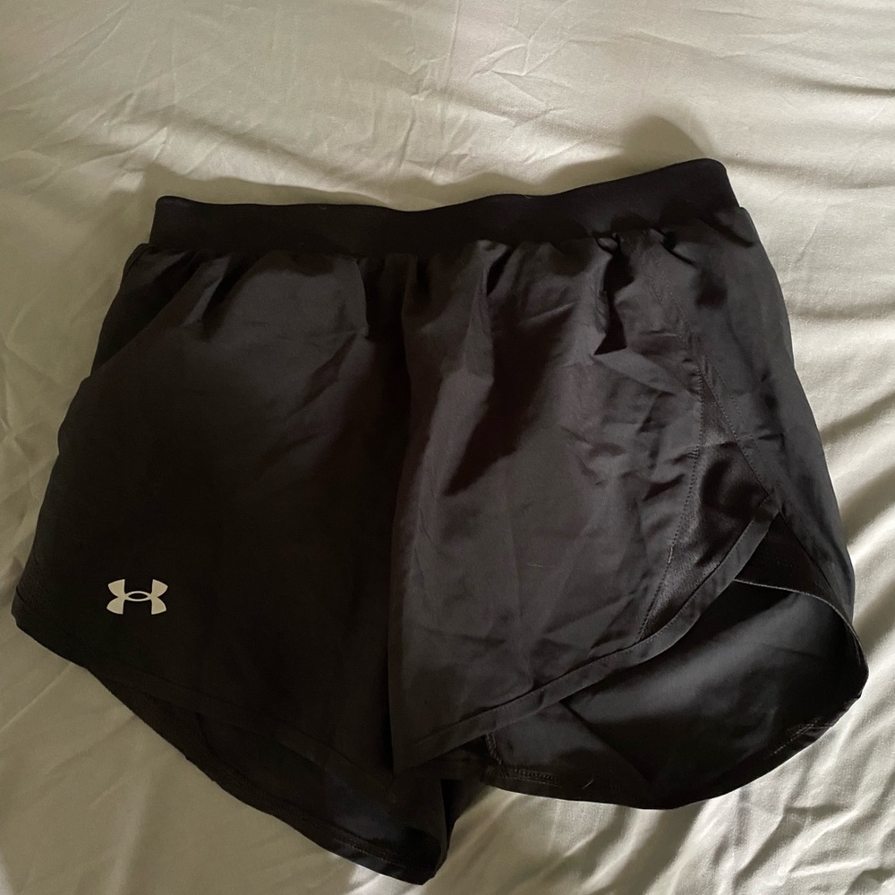 black adidas athletic shorts